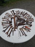 Antieke bromfiets motorfietsen steeksleutels pijpsleutels, Antiek en Kunst, Antiek | Gereedschap en Instrumenten, Ophalen