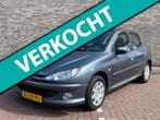 Peugeot 206 1.4 Air-line 3/Airco/NL Auto/Dealeronderhouden/N, Voorwielaandrijving, Stof, 4 cilinders, Origineel Nederlands