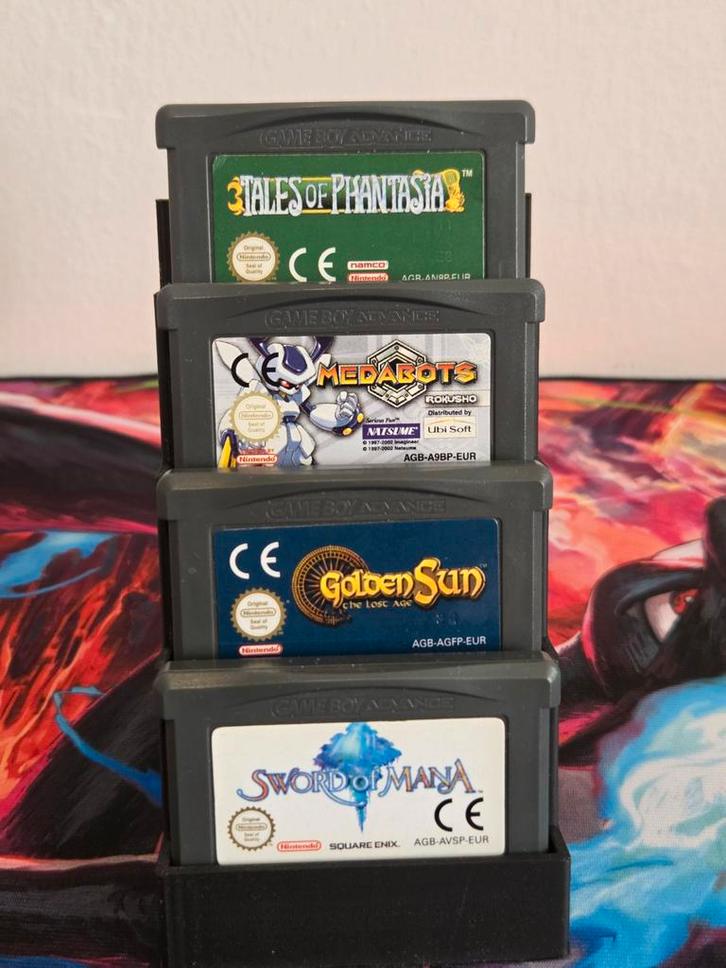Nintendo Gameboy Advance Spellen incl display stand, Spelcomputers en Games, Games | Nintendo Game Boy, Zo goed als nieuw, Avontuur en Actie