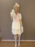 verkleed Pop Doll Meisje outfit compl. zgan, jurk in S of M, Kleding | Dames, Carnaval, Ophalen of Verzenden, Zo goed als nieuw