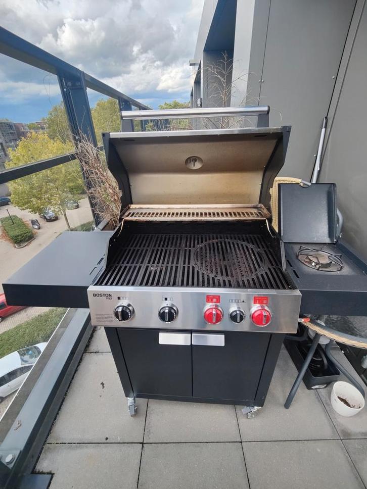 Enders BBQ Bosten PRO 4 KR TURBO 2, incl. gas & toebehoren!, Tuin en Terras, Gasbarbecues, Zo goed als nieuw, Ophalen