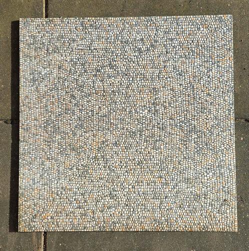 Keramische Vloertegels Pebble Design 53x - 60x60cm, Doe-het-zelf en Verbouw, Tegels, Zo goed als nieuw, Vloertegels, Keramiek