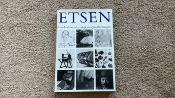 Etsen. Handboek voor de praktijk. Jan A. Verbruggen. 1981. beschikbaar voor biedingen