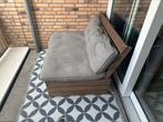 Balkon bankje, pallets met kussens, Tuin en Terras, Ophalen of Verzenden