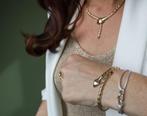 Gouden Dames Slangen Armband | 18K, Ophalen of Verzenden, Zo goed als nieuw, Goud, Goud