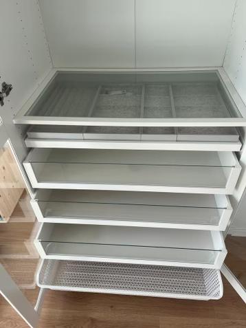 3x Ikea glas ladekast voor Ikea Pax kledingkast - afbeelding 2