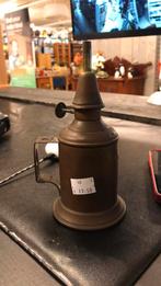 Vintage Franse olielamp, Ophalen of Verzenden