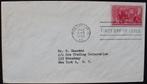 FDC  U.S.A. 1952 -  2 januari 1952, Postzegels en Munten, Postzegels | Eerstedagenveloppen, Beschreven, Rest van de wereld, Verzenden
