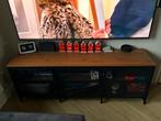 Mooie tv kast met metalen frame, Ophalen, 100 tot 150 cm, Zo goed als nieuw, Minder dan 100 cm