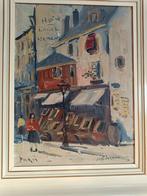 Schilderij "Paris" Jan Kelderman, Antiek en Kunst, Kunst | Litho's en Zeefdrukken, Ophalen of Verzenden