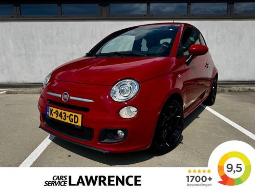 Fiat 500 1.2 S Lounge | Leer | 16"| Airco | Bleu-Tooth | Nie, Auto's, Fiat, Te koop, ABS, Airbags, Airconditioning, Alarm, Bluetooth