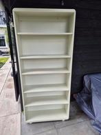 Retro vintage boekenkast wit, Ophalen, Gebruikt, 25 tot 50 cm, 50 tot 100 cm