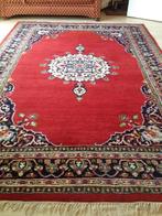 Perzisch tapijt handgeknoopt vloerkleed wol 300x200 cm, 200 cm of meer, 200 cm of meer, Rood, Rechthoekig