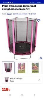 Trampoline ( rose )Merk:Plum junior, Kinderen en Baby's, Speelgoed | Buiten | Trampolines, Ophalen of Verzenden, Zo goed als nieuw