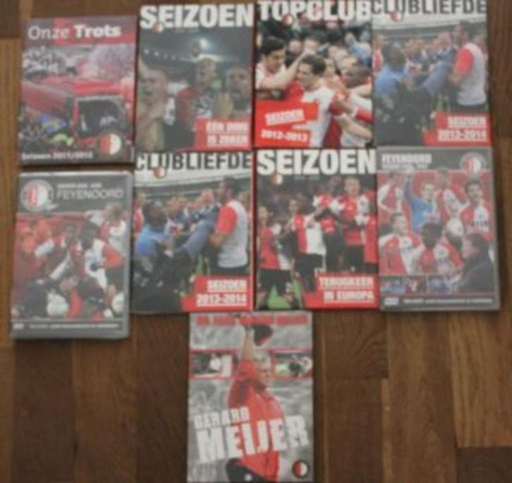 Verschillende dvd's Feyenoord, Verzamelen, Sportartikelen en Voetbal, Zo goed als nieuw, Overige typen, Feyenoord, Ophalen of Verzenden