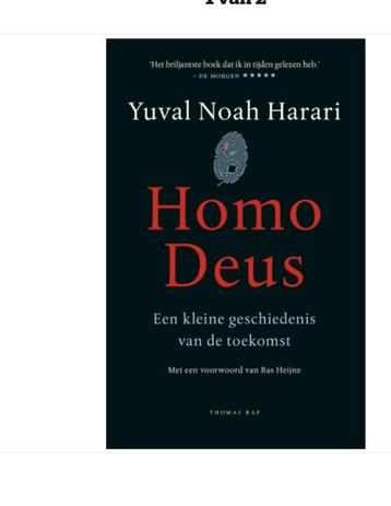 HOMO DEUS een kleine geschiedenis Yuval Noah Harari BCBC beschikbaar voor biedingen