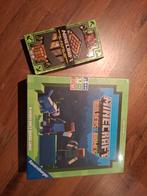 Minecraft Builders & Biomes + Kaartspel - Nieuw!, Nieuw, Ophalen of Verzenden, Ravensburger, Een of twee spelers