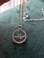 Zilveren Claddagh ketting, Sieraden, Tassen en Uiterlijk, Ophalen of Verzenden