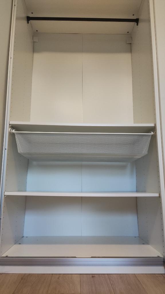 IKEA Pax 2 sections 100x58x201 cm, Huis en Inrichting, Kasten | Kledingkasten, Zo goed als nieuw, 200 cm of meer, 150 tot 200 cm
