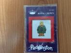 NIEUW - Paddington beer borduren - afmeting 7 x 7 cm, Hobby en Vrije tijd, Borduren en Borduurmachines, Ophalen of Verzenden, Nieuw
