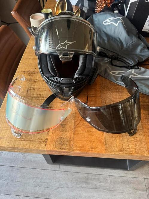 Alpinestars r10 maat s, Motoren, Kleding | Motorhelmen, Integraalhelm, S, Tweedehands, Ophalen of Verzenden