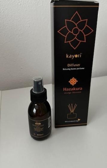 Kayori Jayori diffuser Hazakura en Hazakura pillow mist beschikbaar voor biedingen