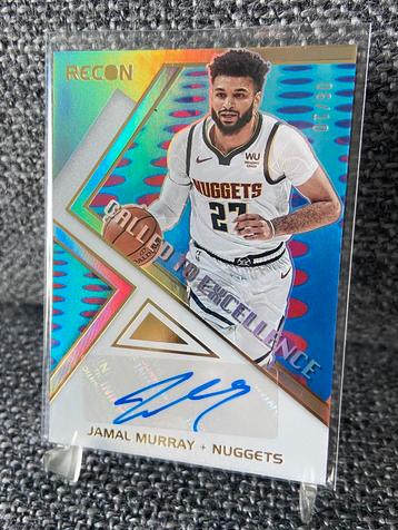 Jamal Murray /10 auto gold Denver Nuggets Panini NBA card beschikbaar voor biedingen