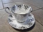 Royal Albert Silver kopje en schoteltje, Ophalen of Verzenden, Gebruikt, Porselein, Kop en/of schotel