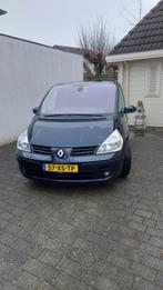 Renault Espace 2.0 16V Turbo 125KW AUT E4 2007 Blauw, Auto's, 1998 cc, Stof, Zwart, 4 cilinders
