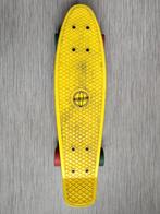 Nijdam skateboard 22.5 inch geel, Sport en Fitness, Skateboarden, Skateboard, Gebruikt, Ophalen