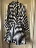 Boef jurk zwart wit gestreept maat 52 boevenpak, Carnaval, Maat 46/48 (XL) of groter, Ophalen of Verzenden, Kleding