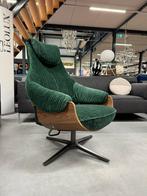 Nieuw Leolux Cream Relax fauteuil Groen stof Design stoel, Huis en Inrichting, Fauteuils, Leolux, Nieuw, 75 tot 100 cm, Ophalen of Verzenden