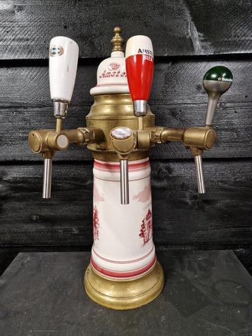 Amstel Bier tap porselein enkele kraan (FH6100) Ophalen SVP. beschikbaar voor biedingen