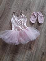 Balletpakje roze met balletschoentjes, Sport en Fitness, Ballet, Schoenen, Zo goed als nieuw, Ophalen