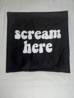 scream here Meme kussenhoes 43cm x 43cm Gloednieuw!!, Ophalen of Verzenden, Nieuw