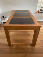 Eettafel, Huis en Inrichting, Tafels | Eettafels, Ophalen, Gebruikt, Eikenhout, 200 cm of meer