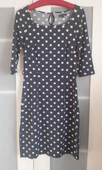 Polkadot jurk King Louie S, Kleding | Dames, Jurken, Ophalen of Verzenden, Zo goed als nieuw, Blauw, Knielengte