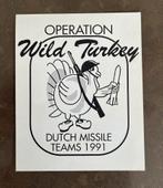 Mil kaart: : Operation Wild Turkey Dutch Missele Teams 1991, Verzamelen, Overige typen, Overige gebieden, Ophalen of Verzenden