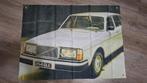 Vlag Volvo 264 GLE 92x63 cm, Ophalen, Nieuw, Auto's