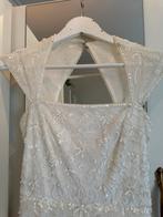 Witte avond jurk van merk Anne Field., Kleding | Dames, Ophalen of Verzenden, Zo goed als nieuw, Wit, Trouwjurk