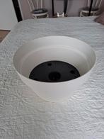 Witte kunststof bloempot - Elho, Kunststof, Rond, Zo goed als nieuw, Minder dan 40 cm