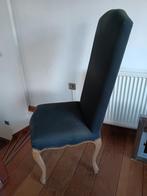 gratis 4 eetkamerstoelen, Huis en Inrichting, Stoelen, Ophalen, Gebruikt, Hout, Vier