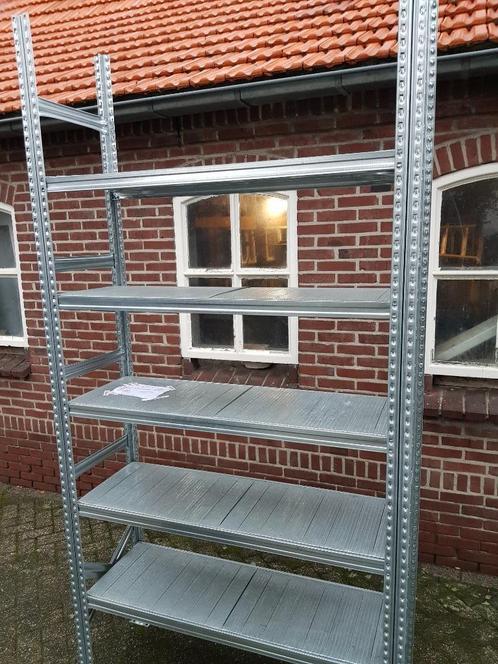 Diverse metalsistem stellingen, Metal sistem, system., Doe-het-zelf en Verbouw, Steigers, Gebruikt, Overige typen, Minder dan 2 meter