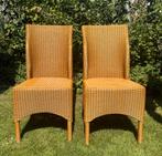 Lloyd Loom Eetkamerstoelen, Ophalen, Gebruikt, Twee, Bruin