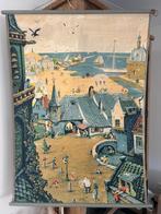 Zomerplaat WG van de Hulst, Antiek en Kunst, Ophalen of Verzenden, Stad- en Dorpsgezichten