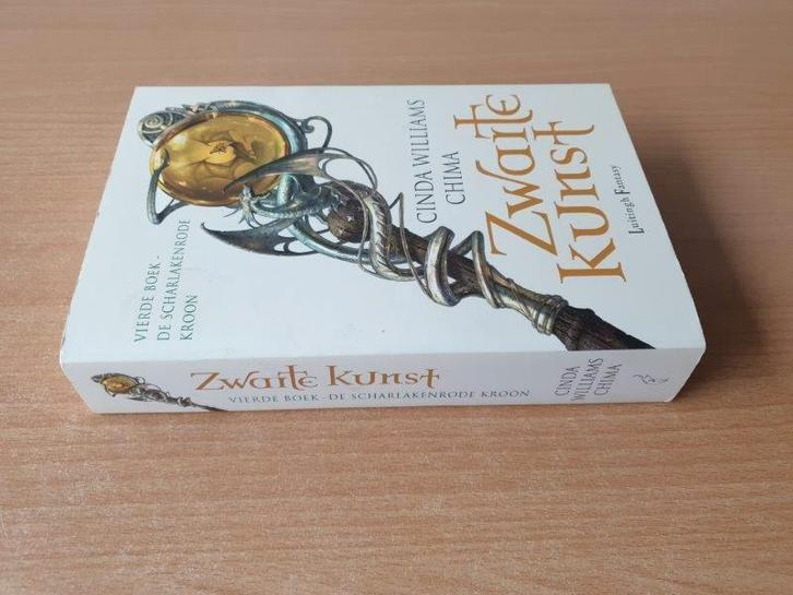 C. W. Chima - Erfgenaam van de Magier, Scharlakenrode Kroon, Boeken, Fantasy, Gelezen, Ophalen of Verzenden