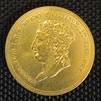 Italiaanse Ferdinandus I 15 dukaat1818 verguld gouden naslag, Verzenden, Italië, Losse munt, Goud