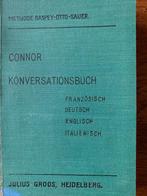 Konversationsbuch" James Connor Frans/Duits/Engels/Italiaans, Ophalen of Verzenden