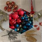 Kerstversiering kerstaccessoires kerstballen kunsttakken, Diversen, Kerst, Ophalen, Gebruikt
