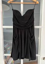 Zwarte strapless jurk met zakken Zara maat L, Kleding | Dames, Maat 42/44 (L), Ophalen of Verzenden, Zo goed als nieuw, Boven de knie